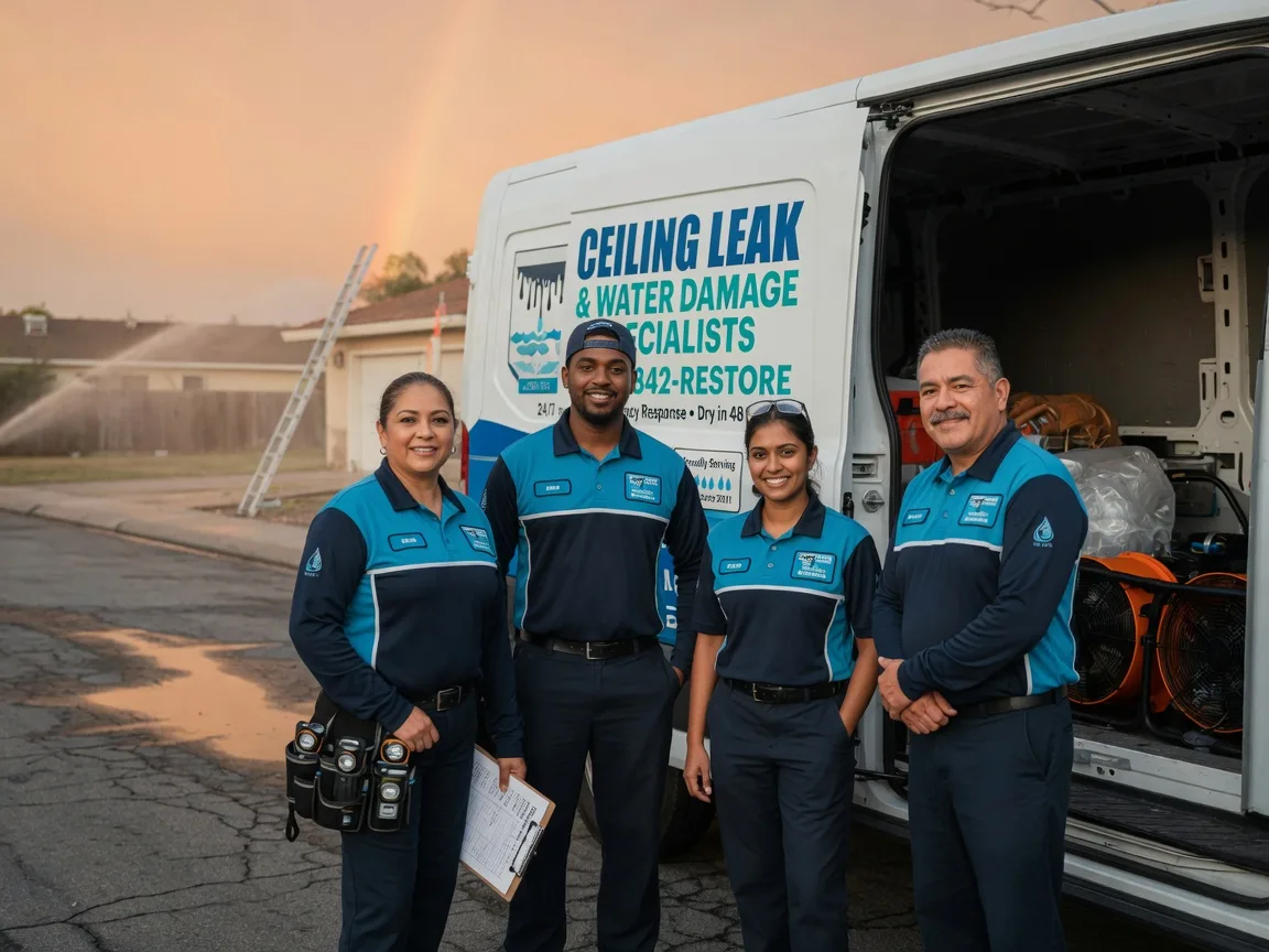 Ceiling Leak Cleanup company in Linden, TN