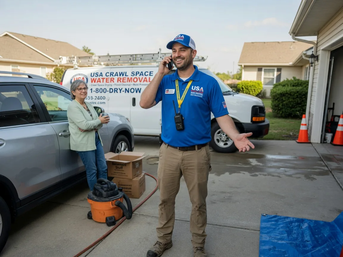 Crawl Space Water Removal Linden, TN FAQs
